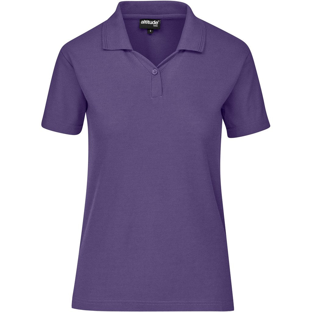 Ladies Basic Pique Golf Shirt (AMROD) More Colours