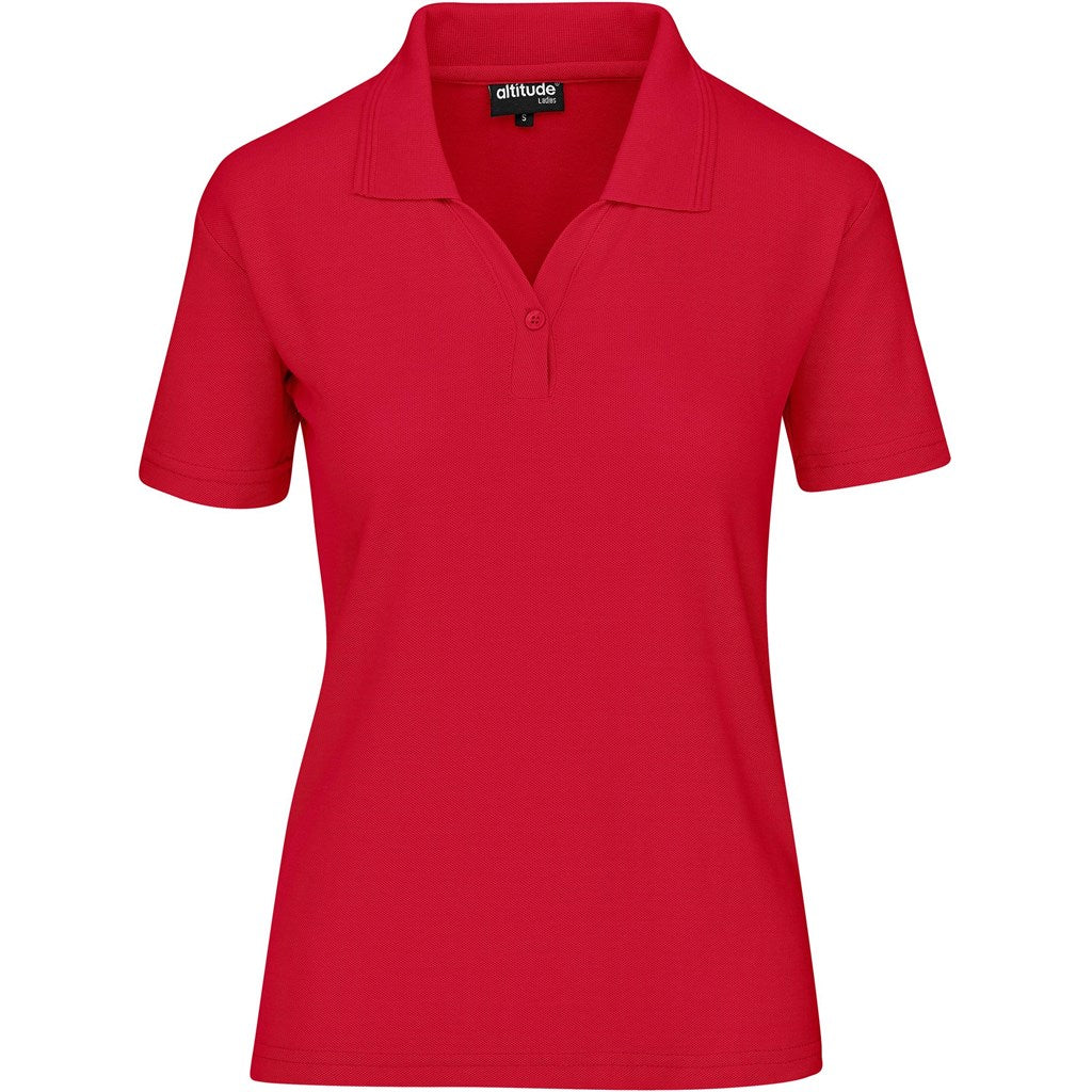 Ladies Basic Pique Golf Shirt (AMROD) More Colours