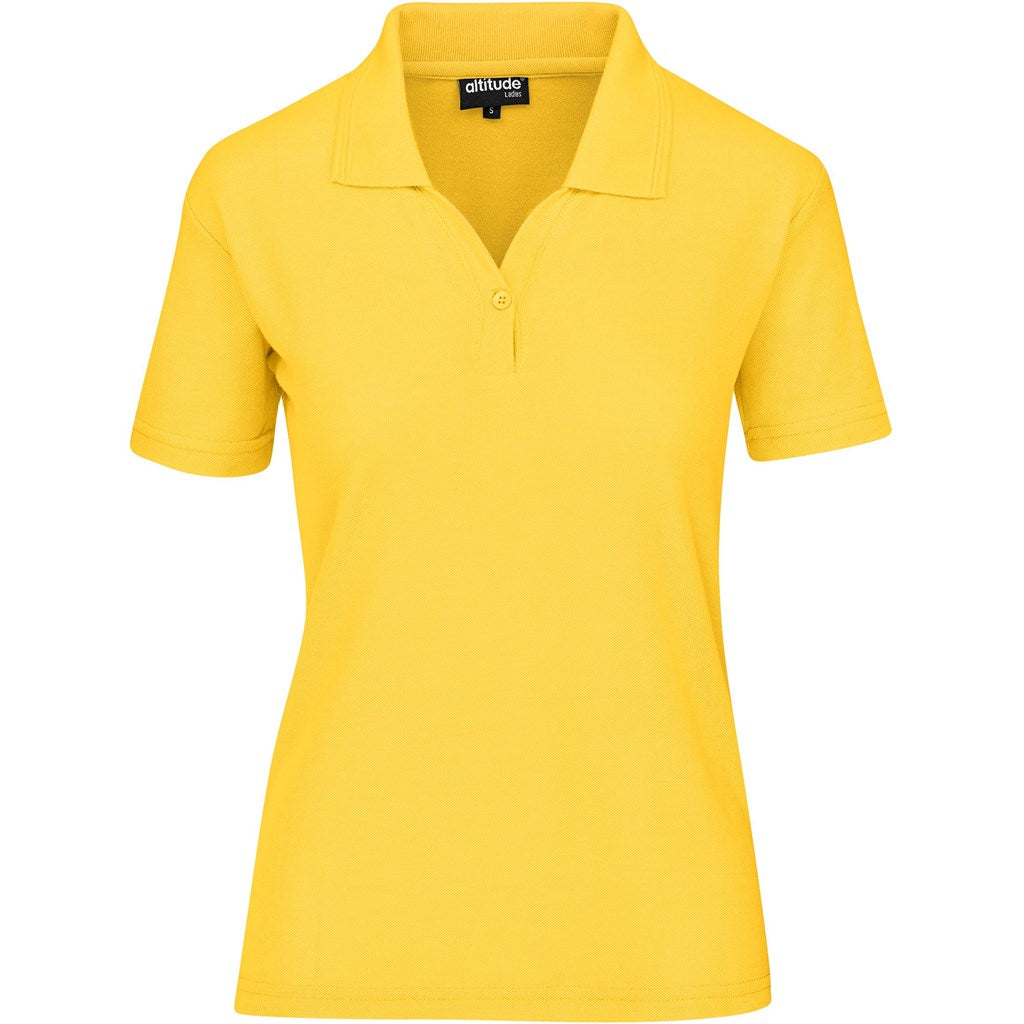 Ladies Basic Pique Golf Shirt (AMROD) More Colours