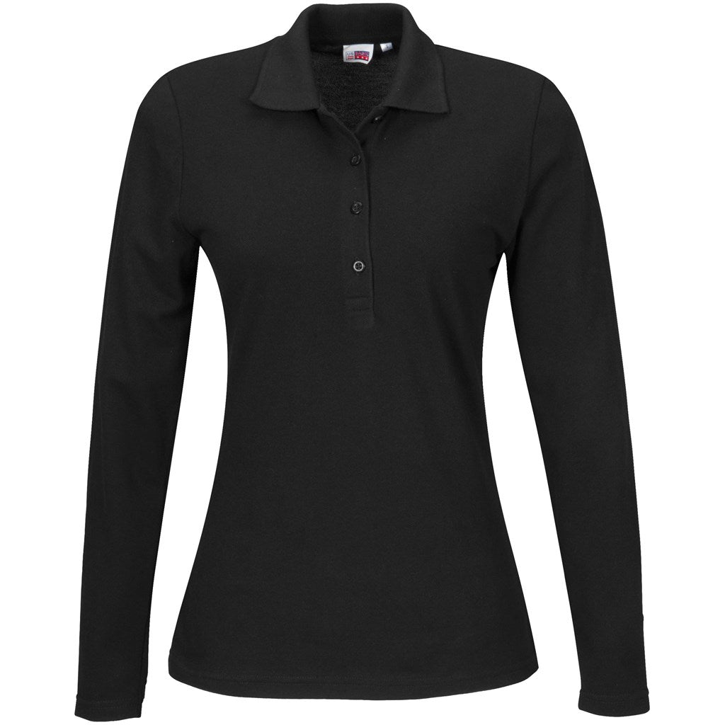 Ladies Long Sleeve Elemental Golf Shirt (Amrod)