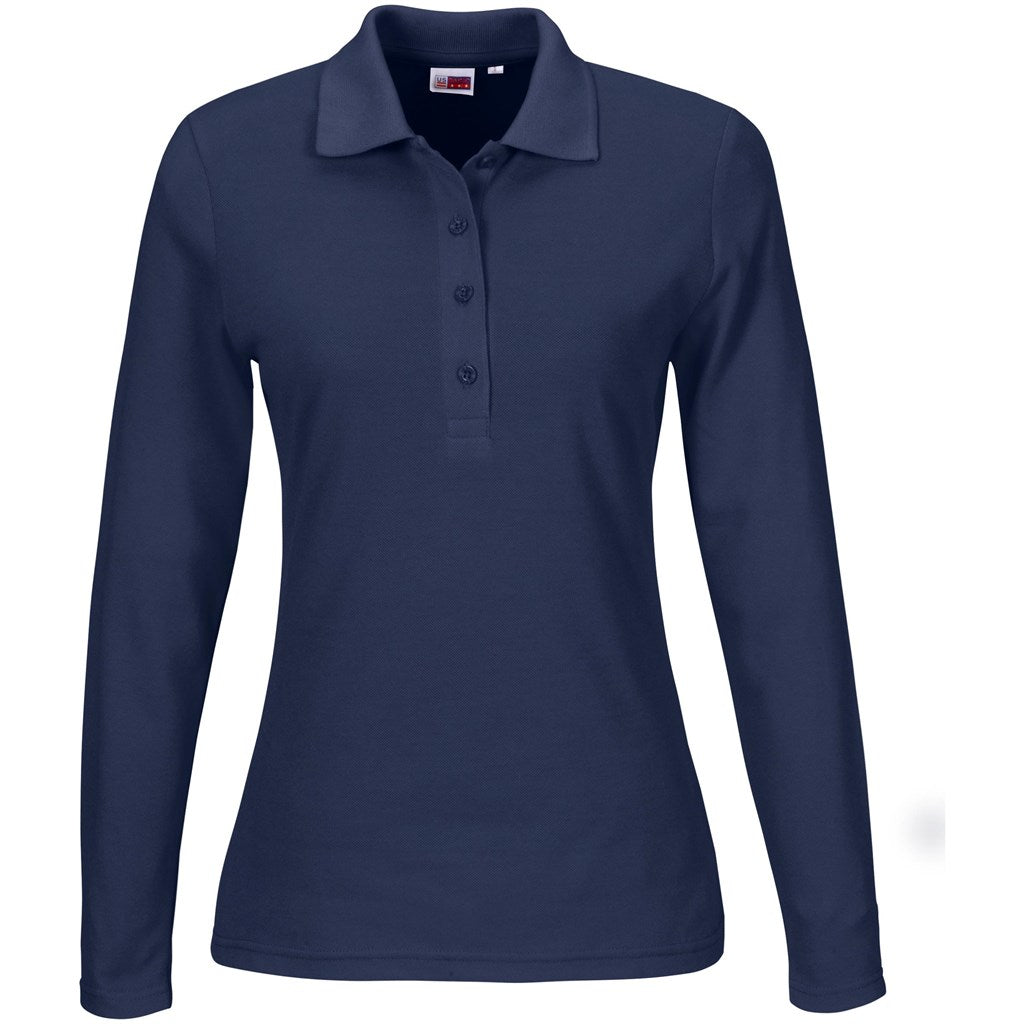Ladies Long Sleeve Elemental Golf Shirt (Amrod)