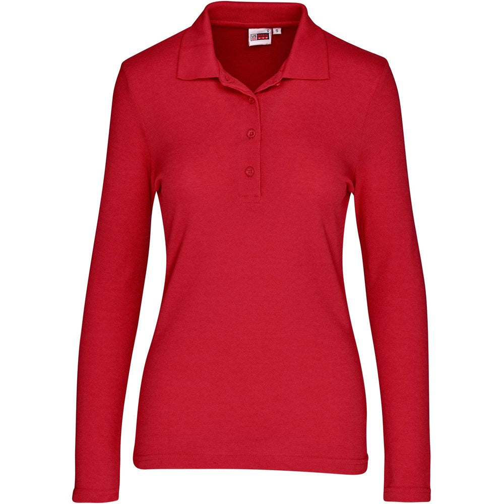 Ladies Long Sleeve Elemental Golf Shirt (Amrod)