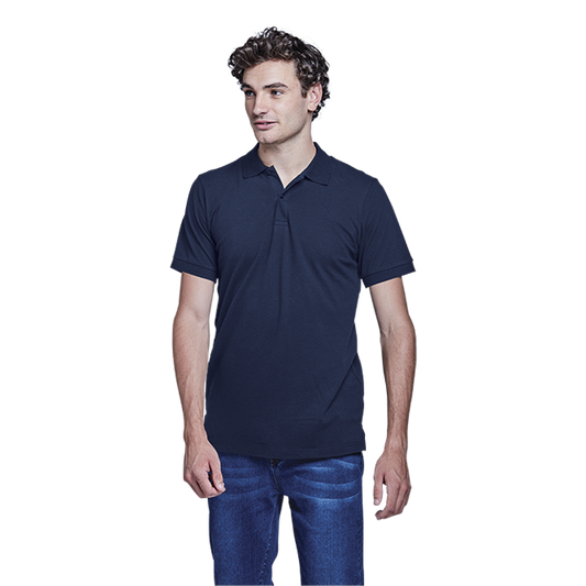 Stretch Pique Knit Golfer Mens