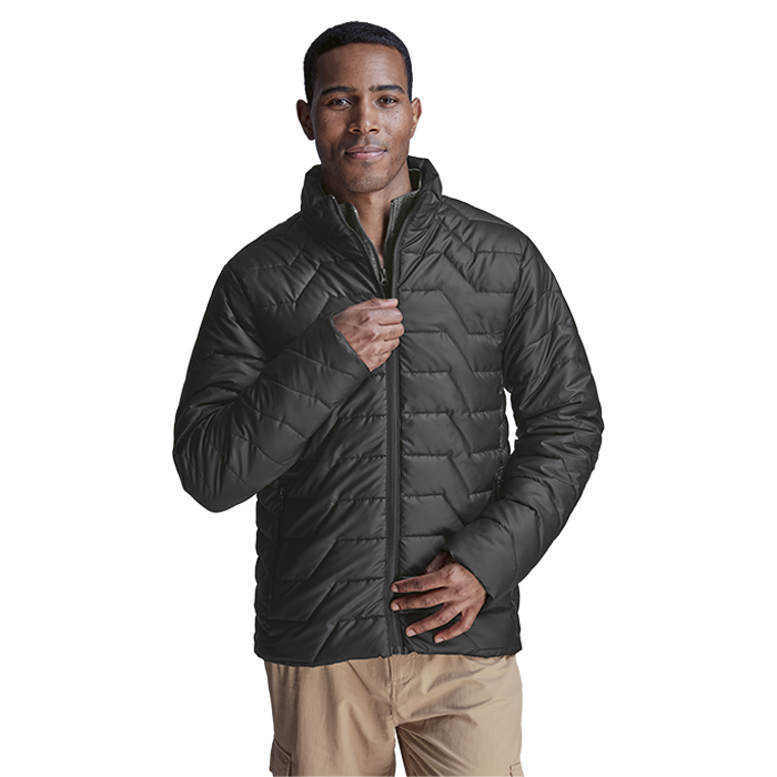 Soft PU Quilted Puffer Mens