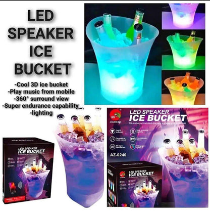 LED Bluetooth Ice Bucket Speaker