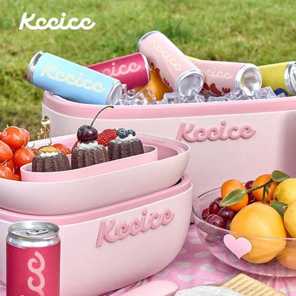 Retro Chic Insulated Cooler Box